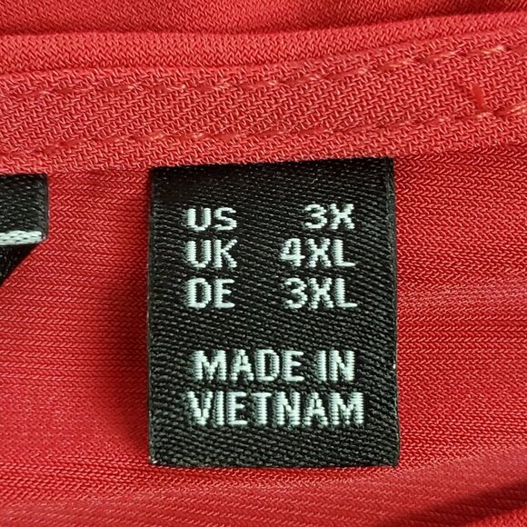 Susan Graver Womens Everyday Asymmetric Liquid Knit Top Size 3X Pink Office - Picture 5 of 11